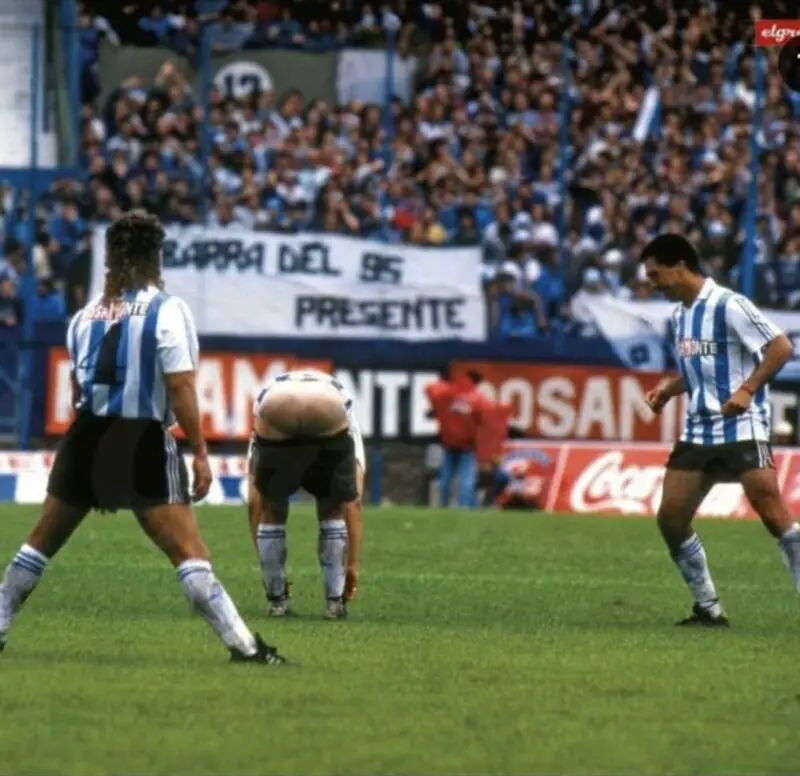 Racing, Turco García, pantalones