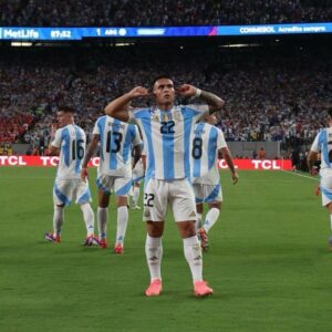 Lautaro Martínez en la Selección Argentina: figura y goleador