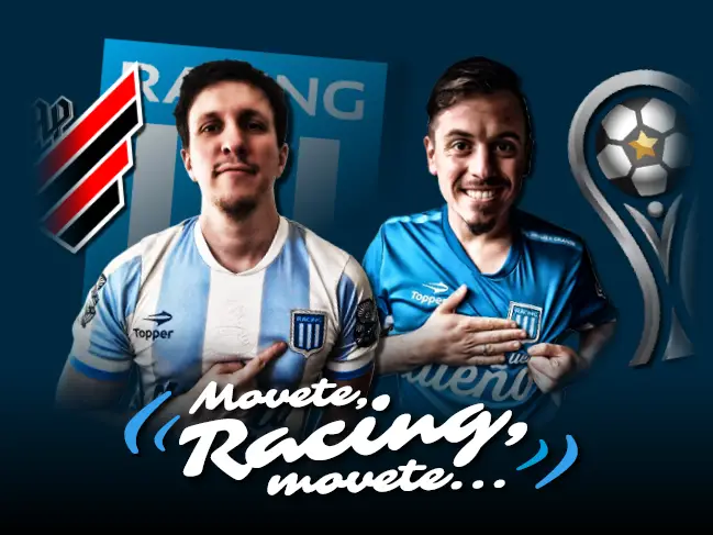 MOVETE RACING MOVETE - Paranaense vs. RACING - Copa Sudamericana - Cuartos de final