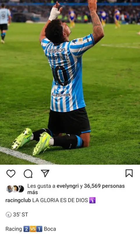 Racing Lautaro Martínez Roger