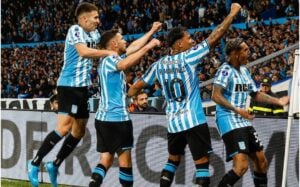 El equipo de Racing para jugar contra Platense