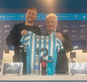 Vietto: "Siempre tuve presente a Racing"