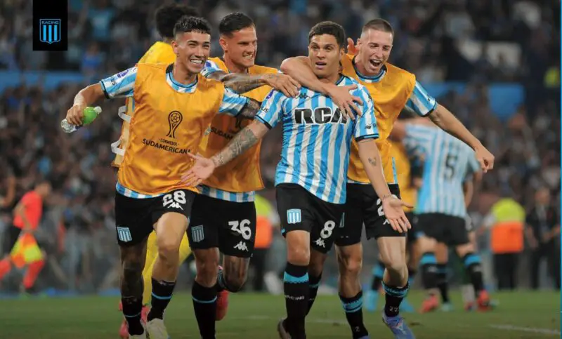 Racing Corinthians festejo Costas