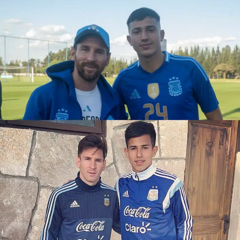 Racing Escudero Messi Selección