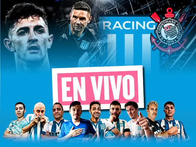 JUEGA RACING - RACING vs. Corinthians - Copa Sudamericana - Semifinal Vuelta