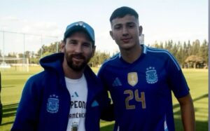 El juvenil que vuelve a Racing tras su paso por la Selección