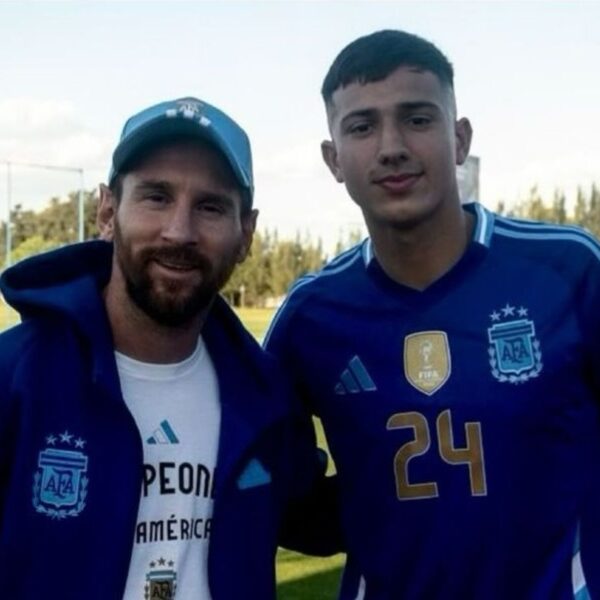 El juvenil que vuelve a Racing tras su paso por la Selección