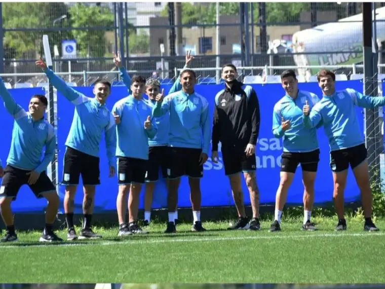 Racing en la final de la Copa Sudamericana