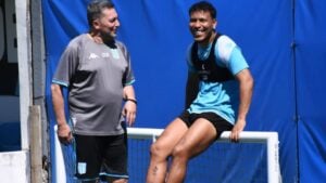 Tremenda decisión de Roger Martínez en Racing con Corinthians