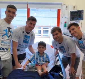 El gesto solidario de Racing antes de enfrentar a Vélez