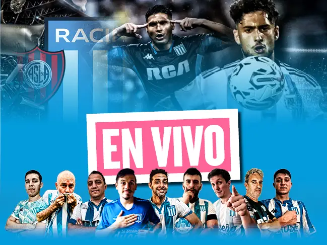 JUEGA RACING - San Lorenzo vs. RACING - Liga Profesional - Fecha 23