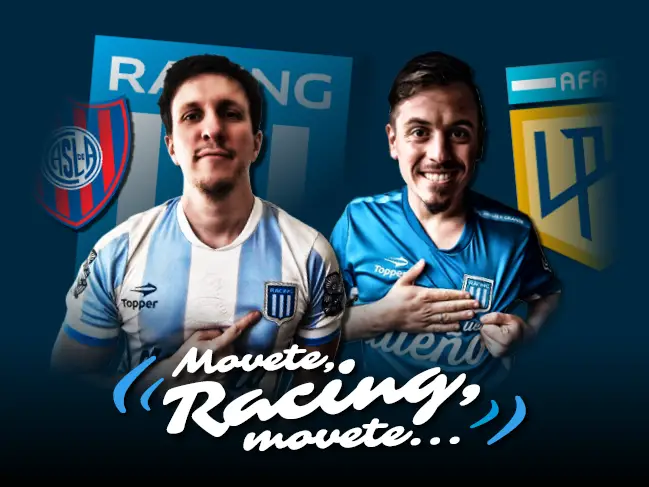 MOVETE RACING MOVETE - San Lorenzo vs. RACING - Liga Profesional - Fecha 23