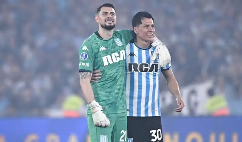 Sigali y Arias en Racing