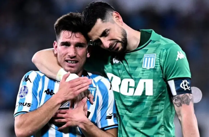 Arias: de "los altibajos de Racing" a "un gran momento"