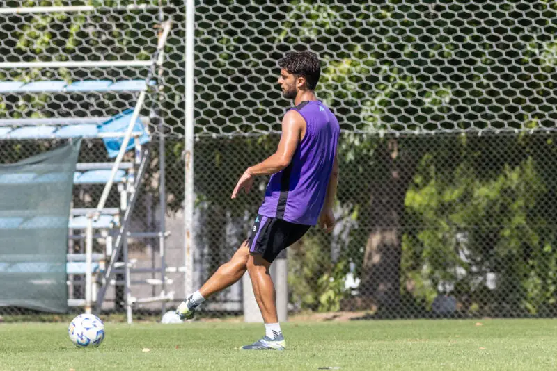 La formación de Racing con Estudiantes