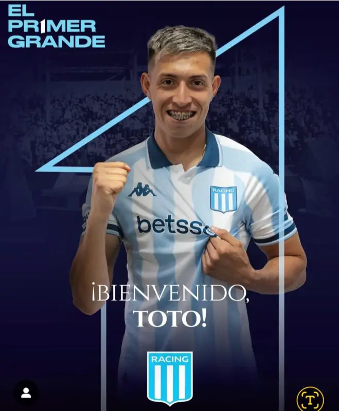 Racing Adrián Fernández refuerzo