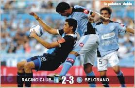 Racing racha Belgrano 