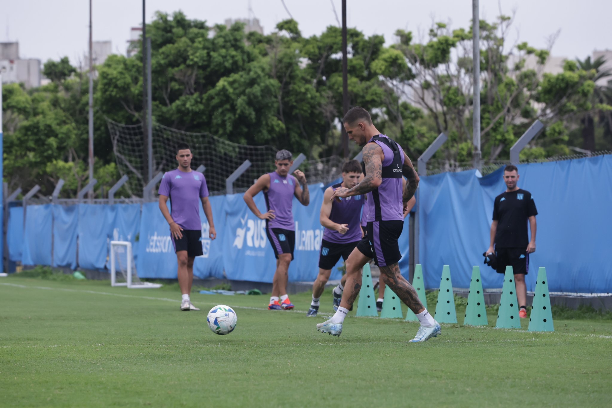 La formación de Racing con Botafogo por la Recopa Sudamericana